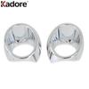 Front Fog Light Lamp Cover Trim For Honda Pilot SUV     Chrome Car Head Foglights Bezel Trims Accessories