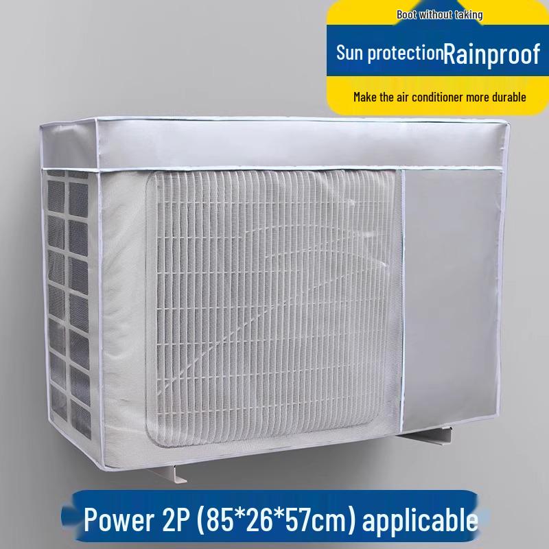 Outdoor AC Unit Protective Cover - Rain & Sun Resistant, Dustproof for Haier, Midea, Gree Central Units