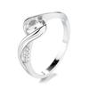 2026 Europäischer und Amerikanischer Light Luxury Zeigefingerring Super Glänzend Karat Zirkon Geometrischer Diamantring Verlobungsring Damen
