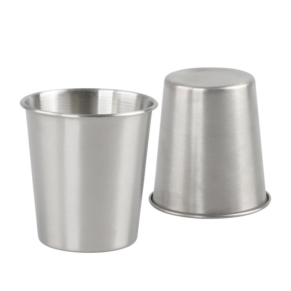 304 Stainless Steel Camping Mug 200/230/260ML Portable Reusable Outdoors Cup for Picnic Camping Travel Barbecue Beer Mugs