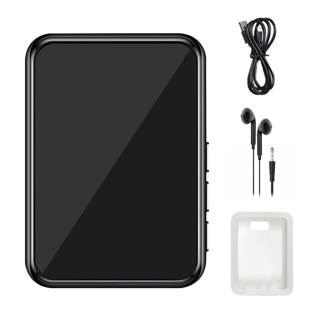 

32GB Bluetooth 5.4 MP3 Player 2.4-inch touchscreen HiFi music player with speakers/recorder/eBooks/one-touch locking чёрный