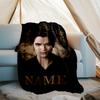 Customizable Twilight Throw Blanket – Personalized Name, All-Season Cozy Snug Blanket, Machine Washable, Personalized Blanket