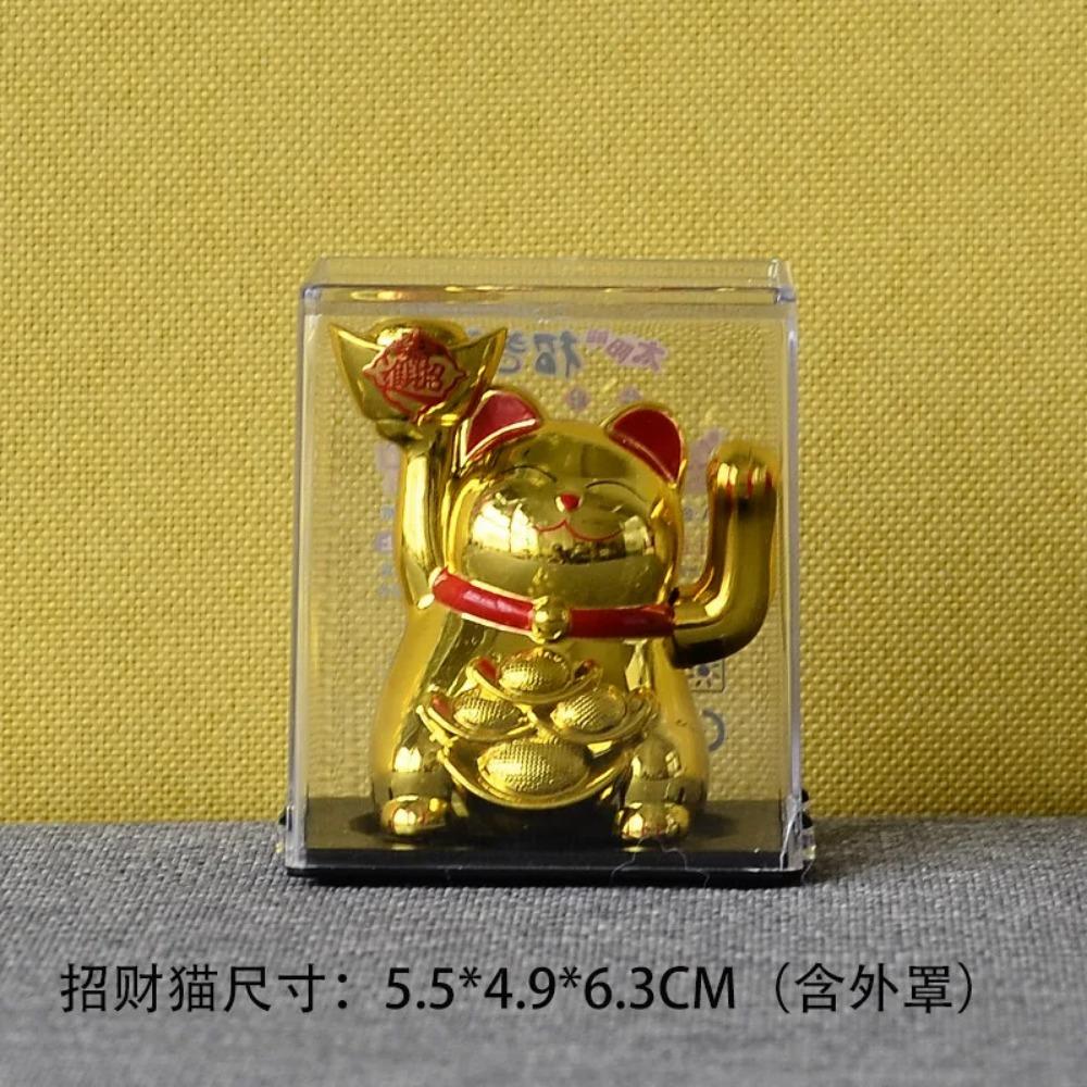 

Солнечная энергия Maneki Neko Lucky Cat Приветствующий китайский Lucky Cat Машет рукой, Призывая Статуэтки Удачи для Домашнего Декора