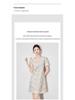 Summer Style Women's Slimming Dress - High-Quality Organza with Sparrow Feather Embroidery