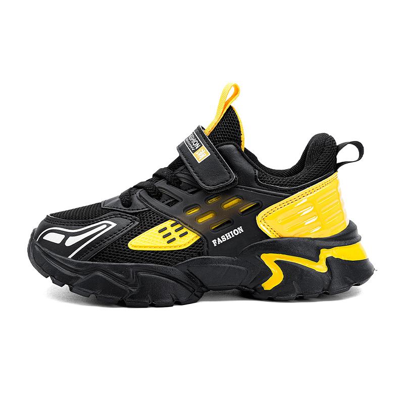 

Детская обувь Летние дышащие легкие кроссовки Детская нескользящая спортивная обувь Удобные кроссовки для бега для мальчиков 28