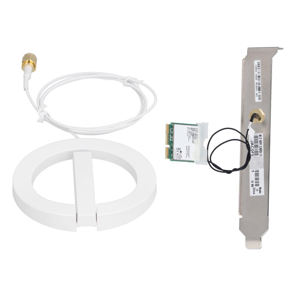 Wireless Card Dual Band 2.4G 5G M.2 Network Computer Accessories with Antenna for Asus