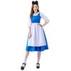 Alice In Wonderland Costume Dress Girls Cosplay Party Outfit With Apron Headband
