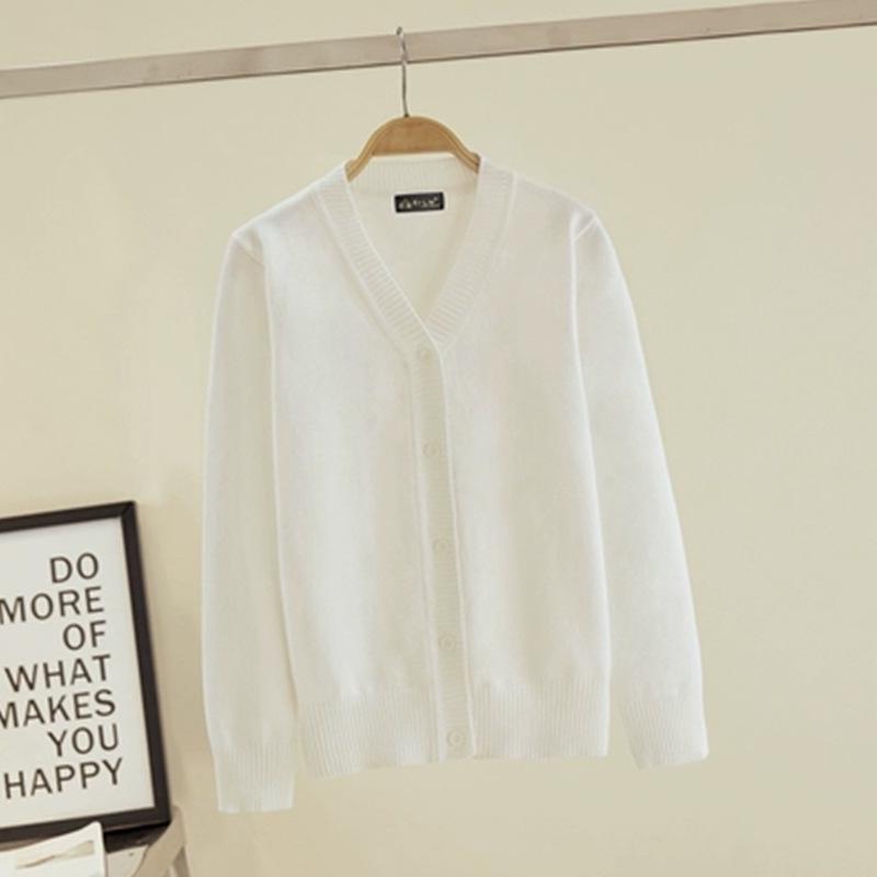 Autumn Korean Style Kids' Cardigan: Boys' Sweater & Girls' Long Sleeve School Uniform