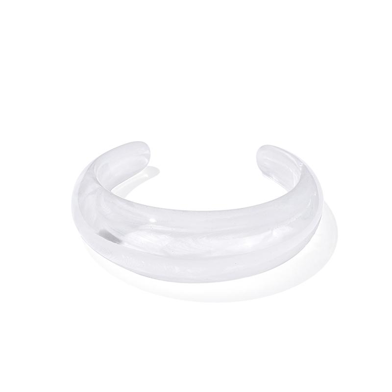 Vintage Bohemian Resin Cuff Charms Bracelets Bangles For Women Fashion Jewelry Acrylic Wide Open Wrist Geometric Bangle Pulseras