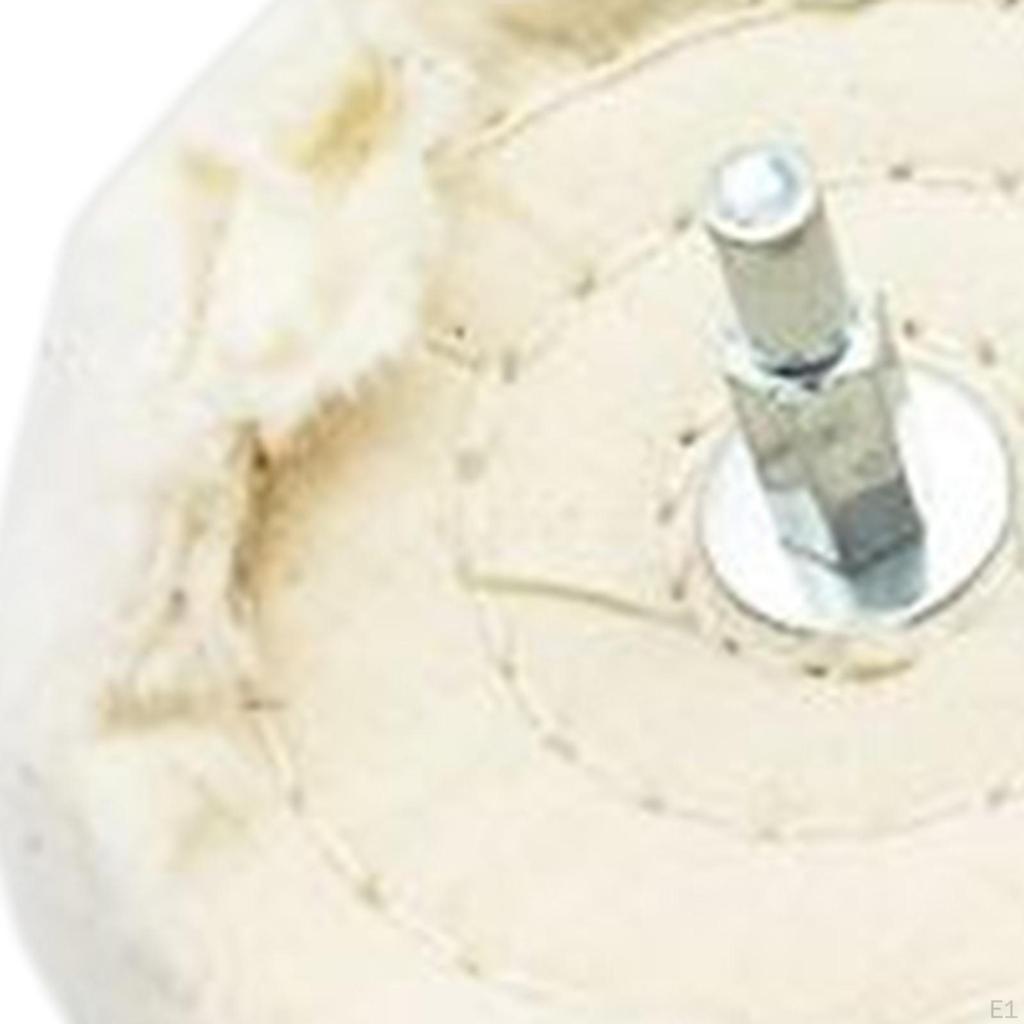 Buffing ing Wheels Kit , White Various Shaped Durable Jewelry Wheel for Mirror Wood Ceramic Glass