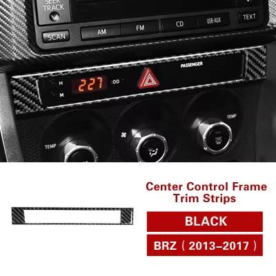 

For Subaru BRZ Toyota GR86 2013-2020 Carbon Fiber Center Console Flasher Button Switch Trim Sticker Car Interior Accessories углеродного волокна черного