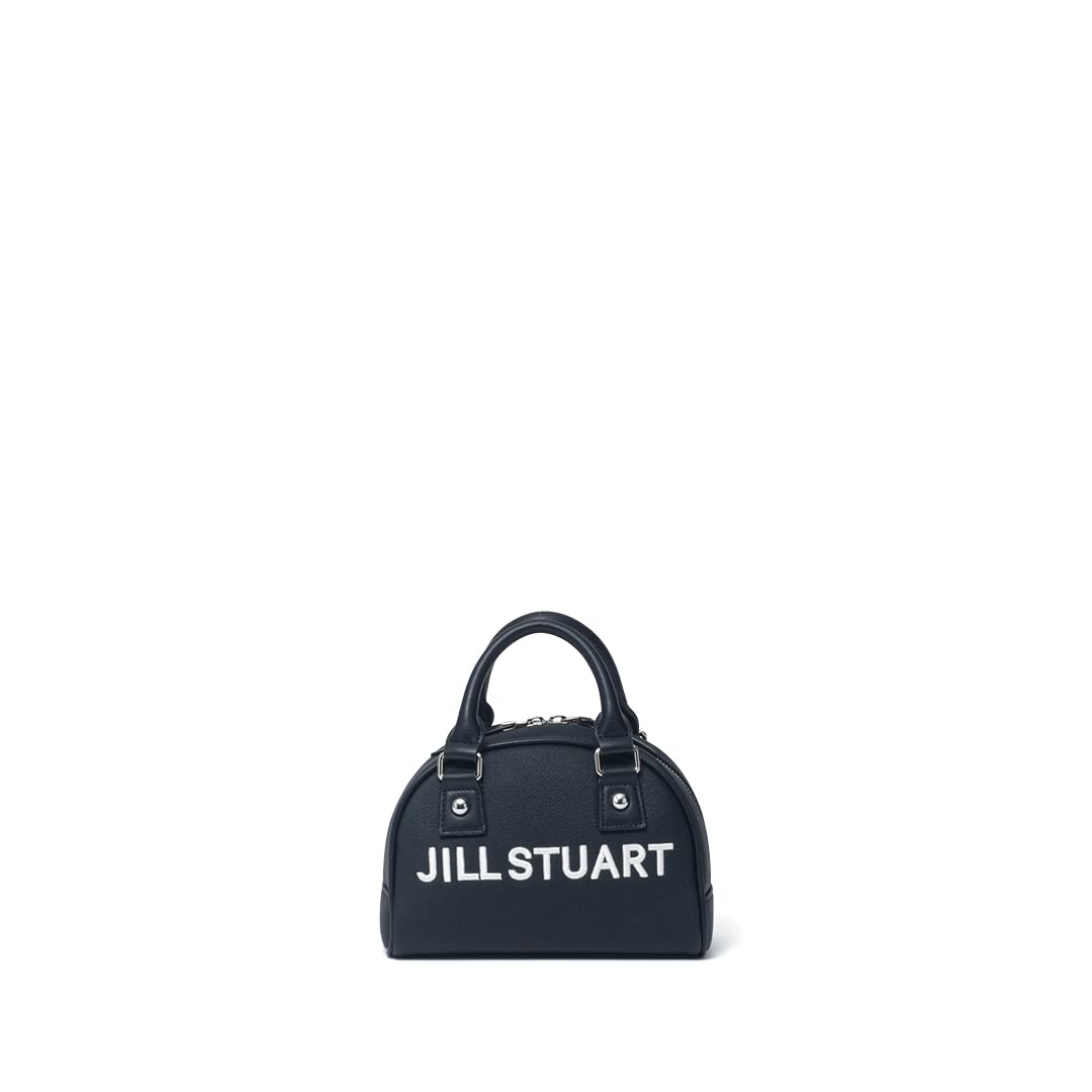 

JILL STUART Mini Boston Bag with Brand Daily JSLH5AB2 Panel, Women s Logo, Casual, чёрный