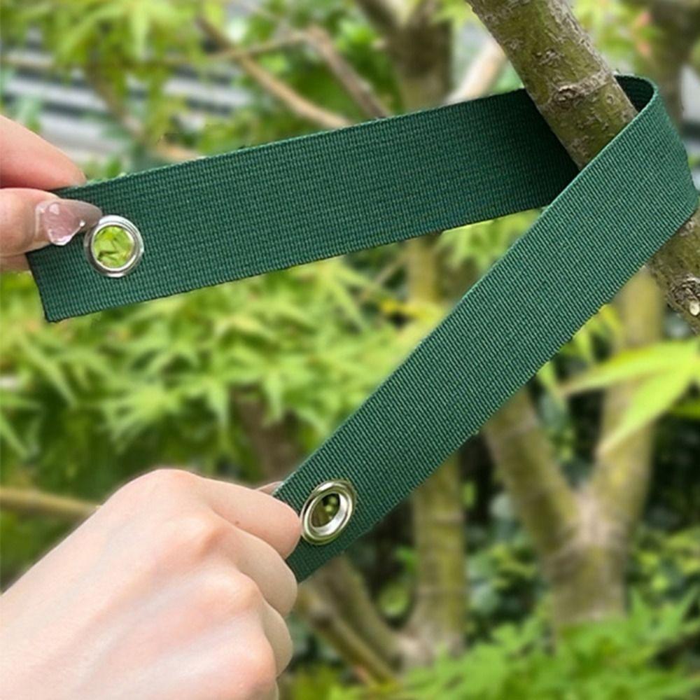 

1/6pcs Anti-Hurricane Garden Fixing Stump Straps Nylon Staking Strap Tree Belt Staking 6pcs