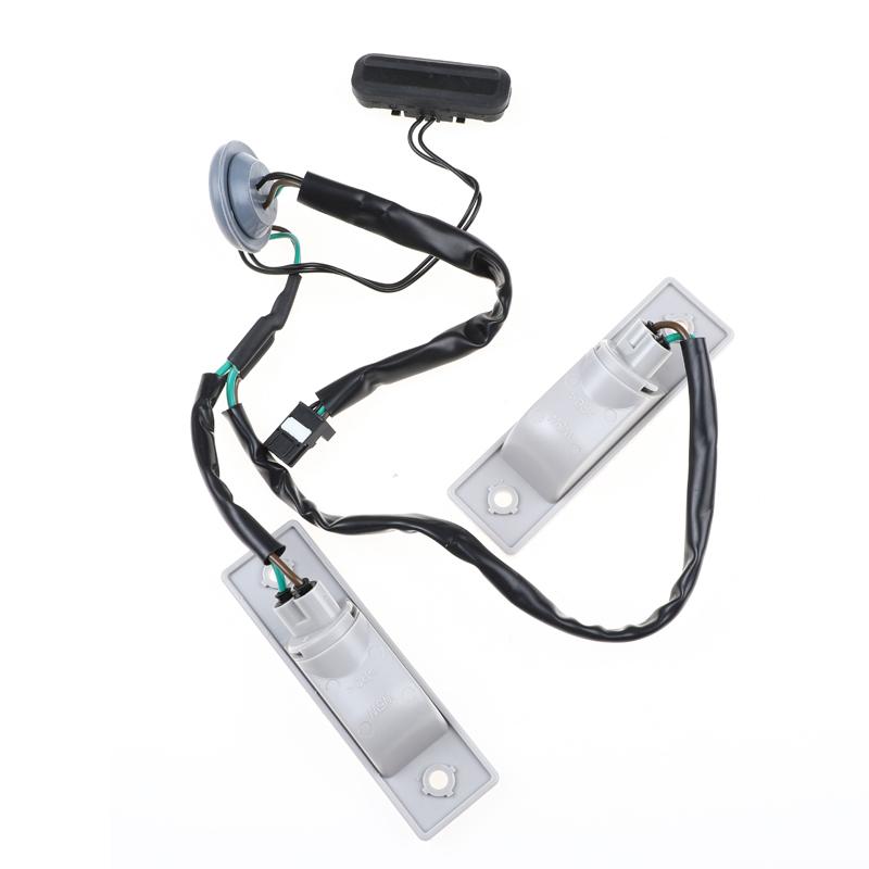 95961097 Rear Car License Plate Light Lamp W/ Trunk Release Switch Lock Tailgate Lid Button For Chevrolet Chevy Cruze Orlando