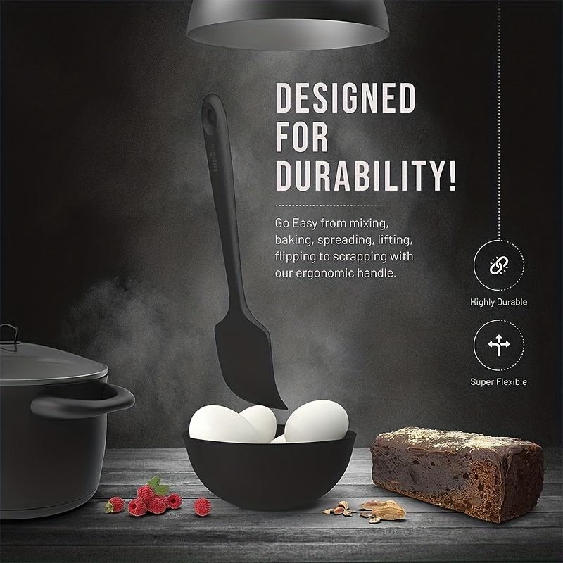 6pcs Silicone Spatula Set  Spatula Silicone Heat Resistant 600°F Heat Non-Toxic Odorless For Non-Stick Cooking Spatulas Silicone Kitchen Utensils Set