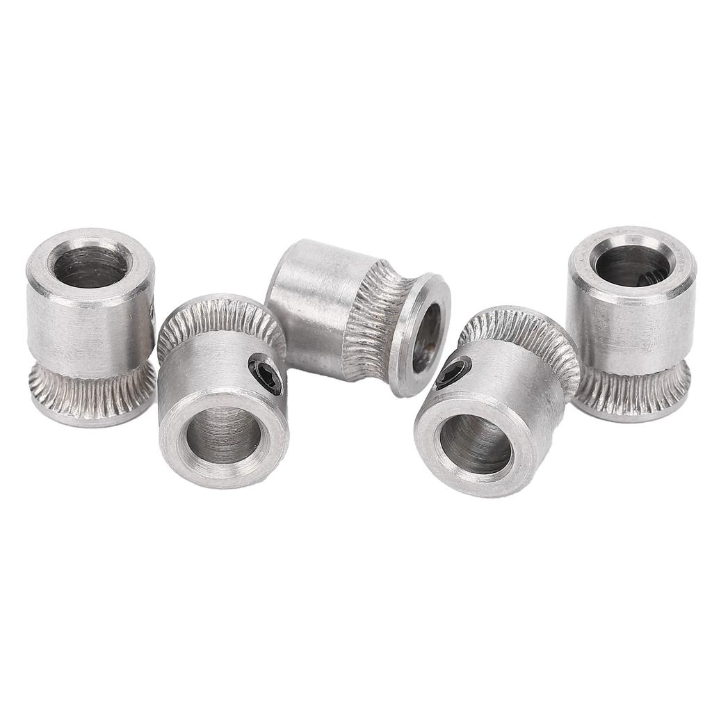 5Pcs Feedstock Wheel for MK8 Extruder Feeding Concave Gear 3D Printer Accessories