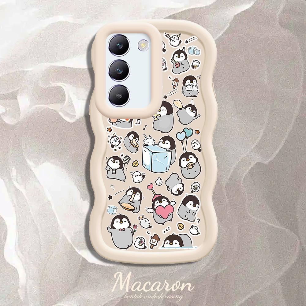 

Окрашенный узор Big Wave Edge Мягкий силиконовый материал Macaron чехол для телефона противоударный защитный резиновый чехол для OnePlus Vivo Motorola Moto Motorola Moto G55