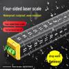 Régua de Nivelamento a Laser de Precisão de Quatro Lados à Prova de Queda para Assentamento de Tijolos
