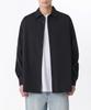 [Cooltandard] Relaxed Nylon Shirt [Black]