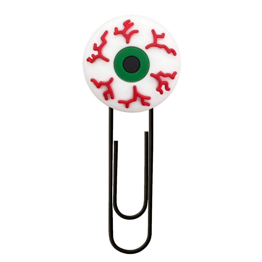 Creative Halloween Cartoon Bookmarks - Colorful Office Paperclips, DIY Accessory, Large Size