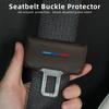 New PU Leather Clip Buckle Protector Car Safety Belt Buckle Cover For BMW E90 E91 E92 E93 E60 E61 F10 F07 E63 E64 F12 F13 G