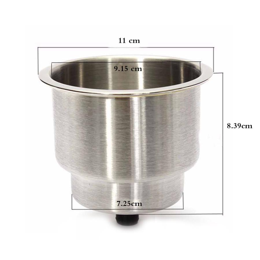 2 IN 1  DC12V 7color Backlight cup holder+Remote For Car Drain Marine Boat Truck