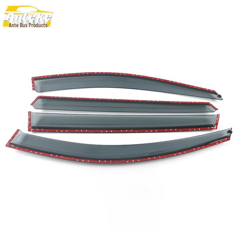 Fits 19 Baojun RM-5 Models: 3D Stainless Steel Rain Deflector Trim