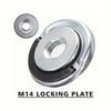 M14 Angle Grinder Locking Nut - Self-Locking Plate, Quick Clamping, Replacement Part