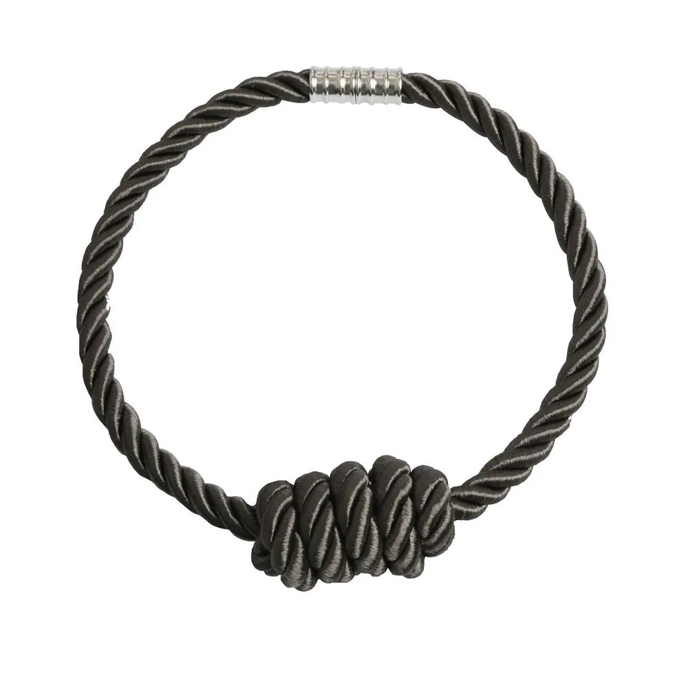 

1шт Подхват для штор Магнитные подхваты для штор Подхваты для штор Аксессуары для держателей штор Декоративные подхваты для драпировки 49cm чёрный