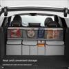 Car Trunk Storage Bag SUV Car Seat Back Hanging Bag Multi Functional Storage Mesh Bag Car Interior Storage Items