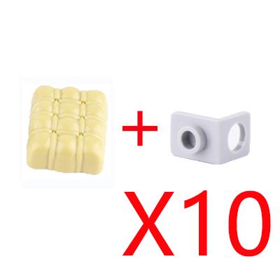 MOC Military Modern Weapon Accessories Building Blocks Character Backpacks Helmets Vests Armors Night Vision Devices Bricks Toy