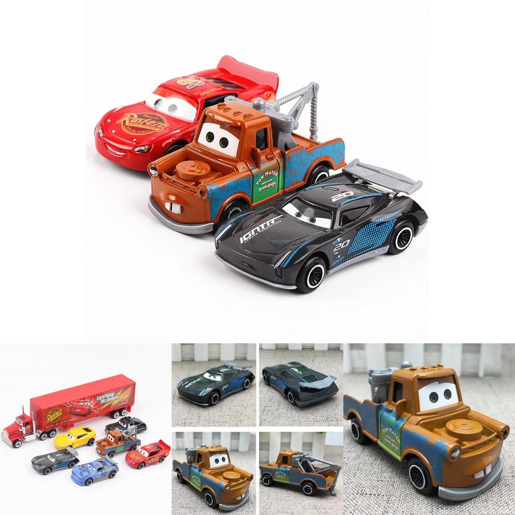 Exquisite 7 Pcs 164 Route 66 Car Toys Model Alloy Diecast Pvc Vehicles For Kids