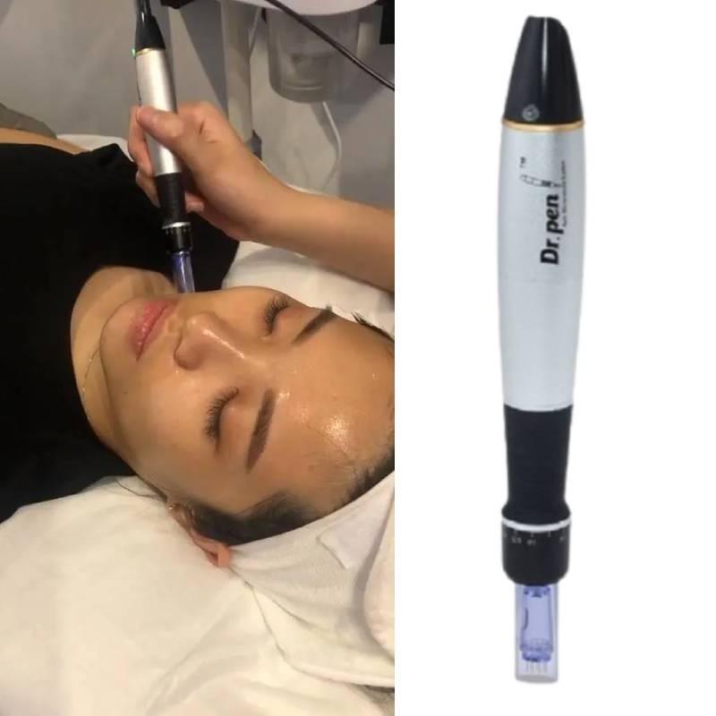 Dispositivo Elétrico Avançado Dr Pen A1 para Microneedling para Crescimento Capilar e Sérum para Couro Cabeludo