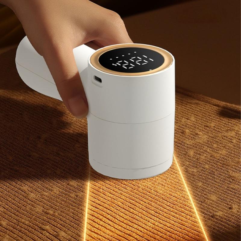 6 Blades Sweater Shaver 5 Speeds USB Rechargeable Strong Suction High Safety Portable Fabric Shaver Household
