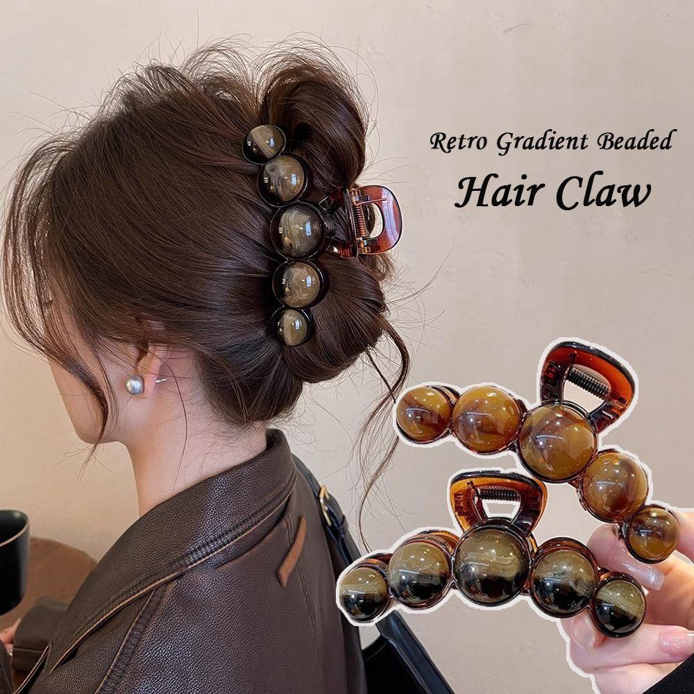 11cm Hair Clip Retro Shark Clip Fashion Hair Claw  Daily Use