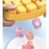 Household Silicone Ice Cube Mold With Dustproof Cover Ice Cube Tray Fruit Ice Cream Mould
