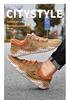 Spring 2022 Men's Casual Leather Moccasins - Fashionable, Sock-Style, Large Size, Handmade Shoes