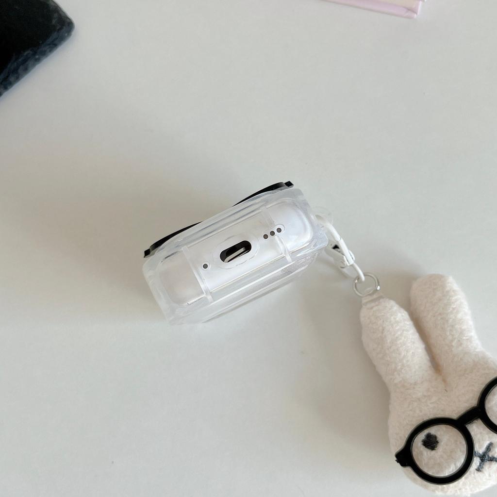 Glasses Miffy Rabbit for Apple AirPods4 Earphone Case 2/3 Generation AirPods Pro3 Protective Case Cute