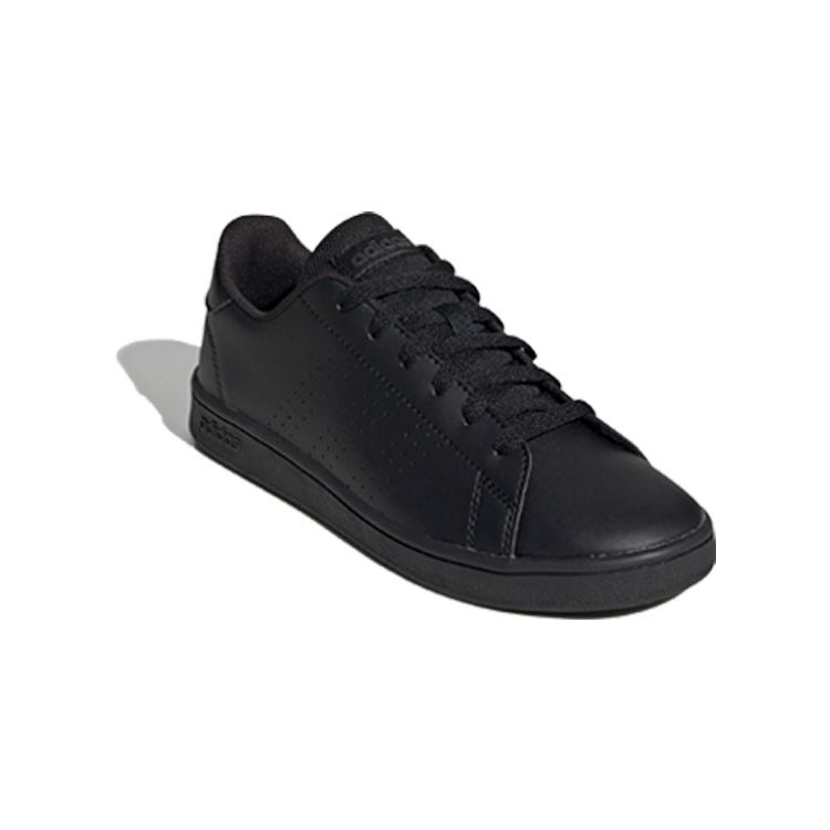 Adidas Neo Advantage Comfortable Versatile Lightweight Non-Slip Low-Top Kids Skate Shoes Kids Skate Shoes Black EF0212