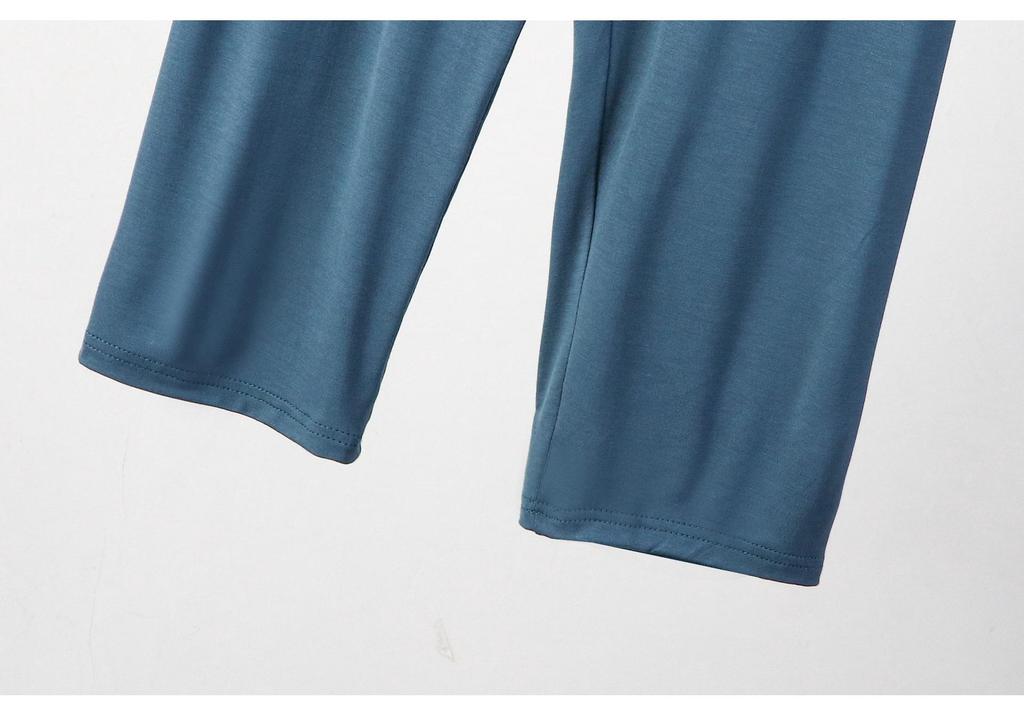 Plus Size Women's Modal 7-Point Lightweight Summer Leggings (Up To 200 Lbs) - 2023 Edition