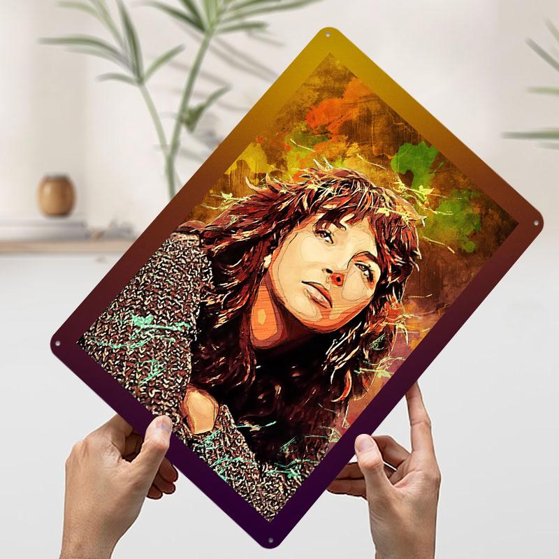 KATE BUSH Metal Poster Custom Wall Art Retro Vintage Tinplate Signs for Man Cave Garage Decoration Room Desk Decor Wand Deko