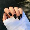 Wearable Matte Solid Color Nail Art Stickers - High-Grade Collection