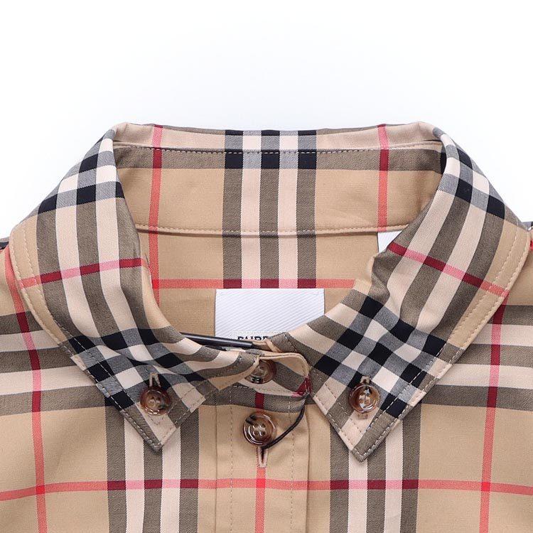 Burberry SS21 Shirt Women's Spring Outfit Beige 80222841