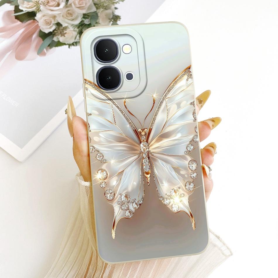 For Vivo Y31d Y51 Pro Y500i Cute Cat Flower Cartoon Phone Case For Vivo Y31D Y51Pro Y500i Soft Silicone Covers Bumpers