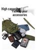 Men's Tactical Camouflage Crossbody Bag - Multi-Functional, Portable Outdoor Chest Bag for Camping, Sports & Cycling
