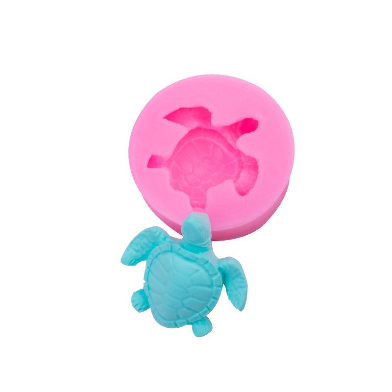 Silicone Turtle Fondant Mold for DIY Cake Decoration