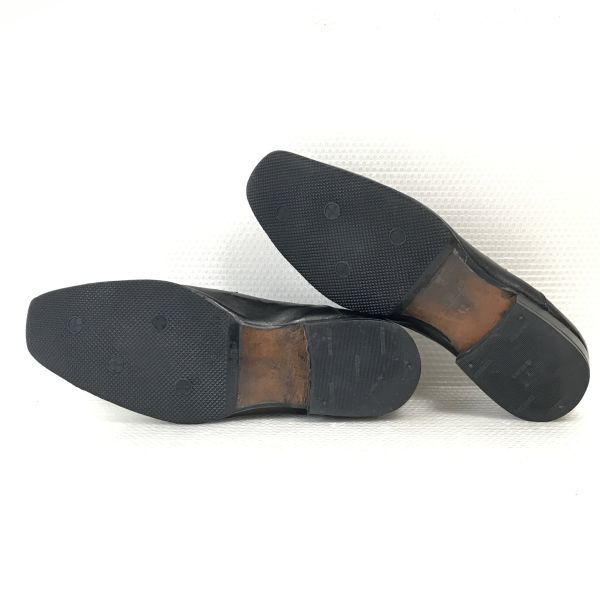 Salvatore Ferragamo Bitové mokasíny Černé 42 26.0-27.0(POUŽITÝ)