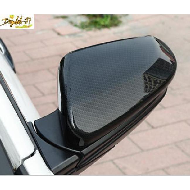 For 2016-20 Honda Civic 10th Gen Carbon Fiber Look Side Mirror Cover Cover Trim