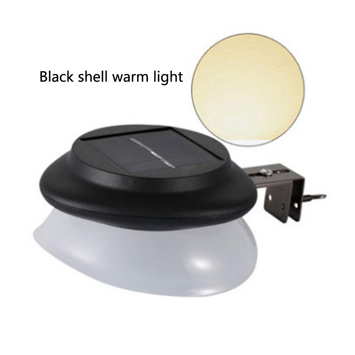 

9 LED UFO Solar Street Lights Outdoor Waterproof Garden Fence Wall Lamp for Yard Patio Pathway Deck Home Decor Lighting