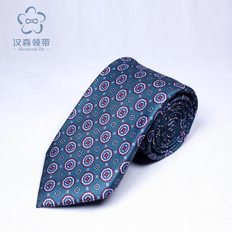 Wedding Red Tie Wedding Banquet Cashew Flower Print Polyester Men'S Professional Tie